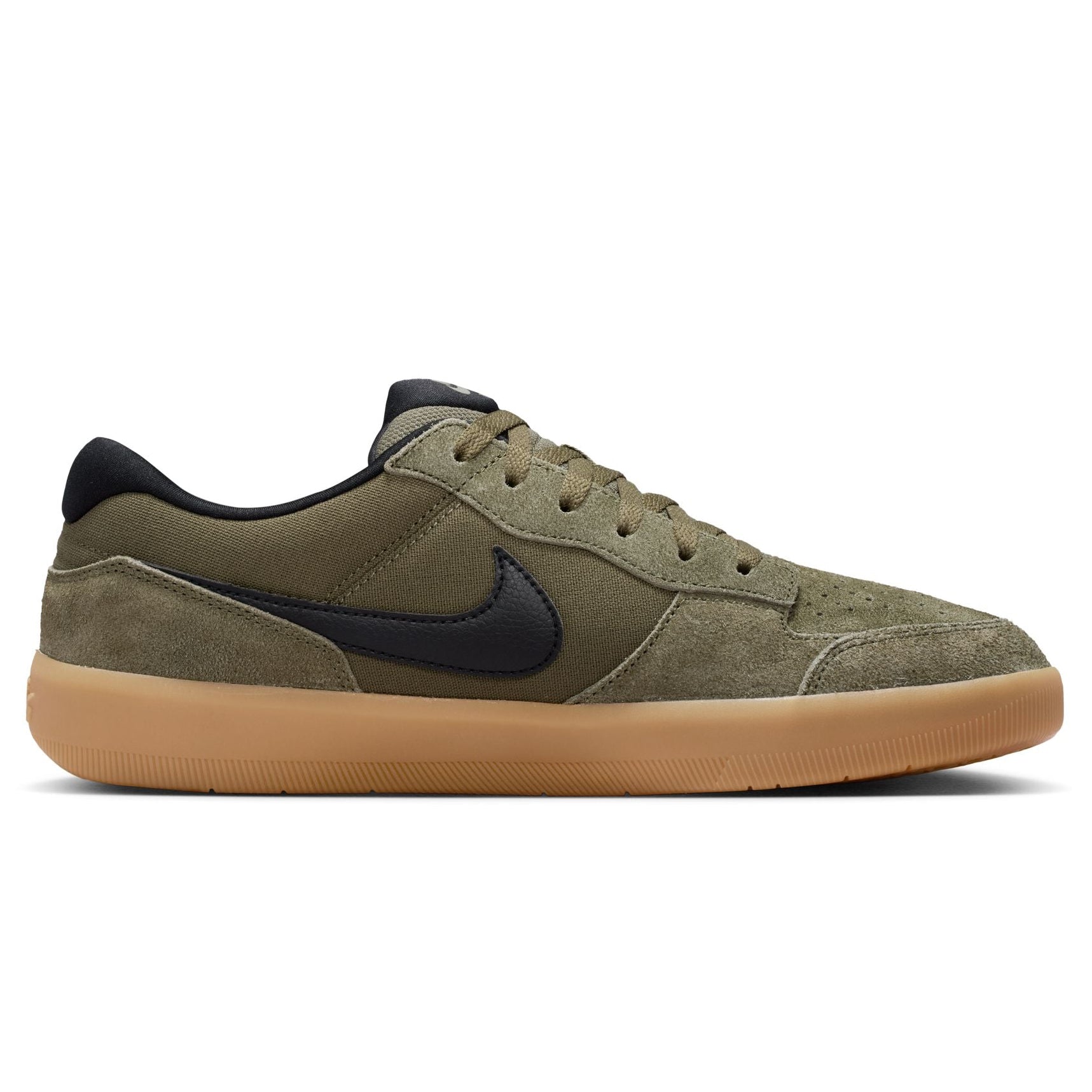 Nike SB Force 58 in Medium Olive/Black-Medium Olive | Free Aotearoa shipping when you order your Nike SB over $100* with Pavement Skate Store!