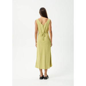 Afends Amaya Maxi Dress - Lemongrass. Shop the latest Afends clothing with Pavement and enjoy free Aotearoa NZ shipping on you order over $100*