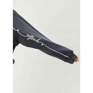 Afends Locket Crew - Charcoal | Shop Afends womens clothing online with Pavement Skate Store with free Aotearoa NZ shipping over $100*!