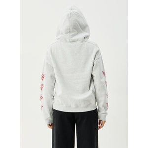 Afends Rise Pull On Hood - Grey Marle | Shop Afends womens clothing online with Pavement Skate Store with free Aotearoa NZ shipping over $100*!