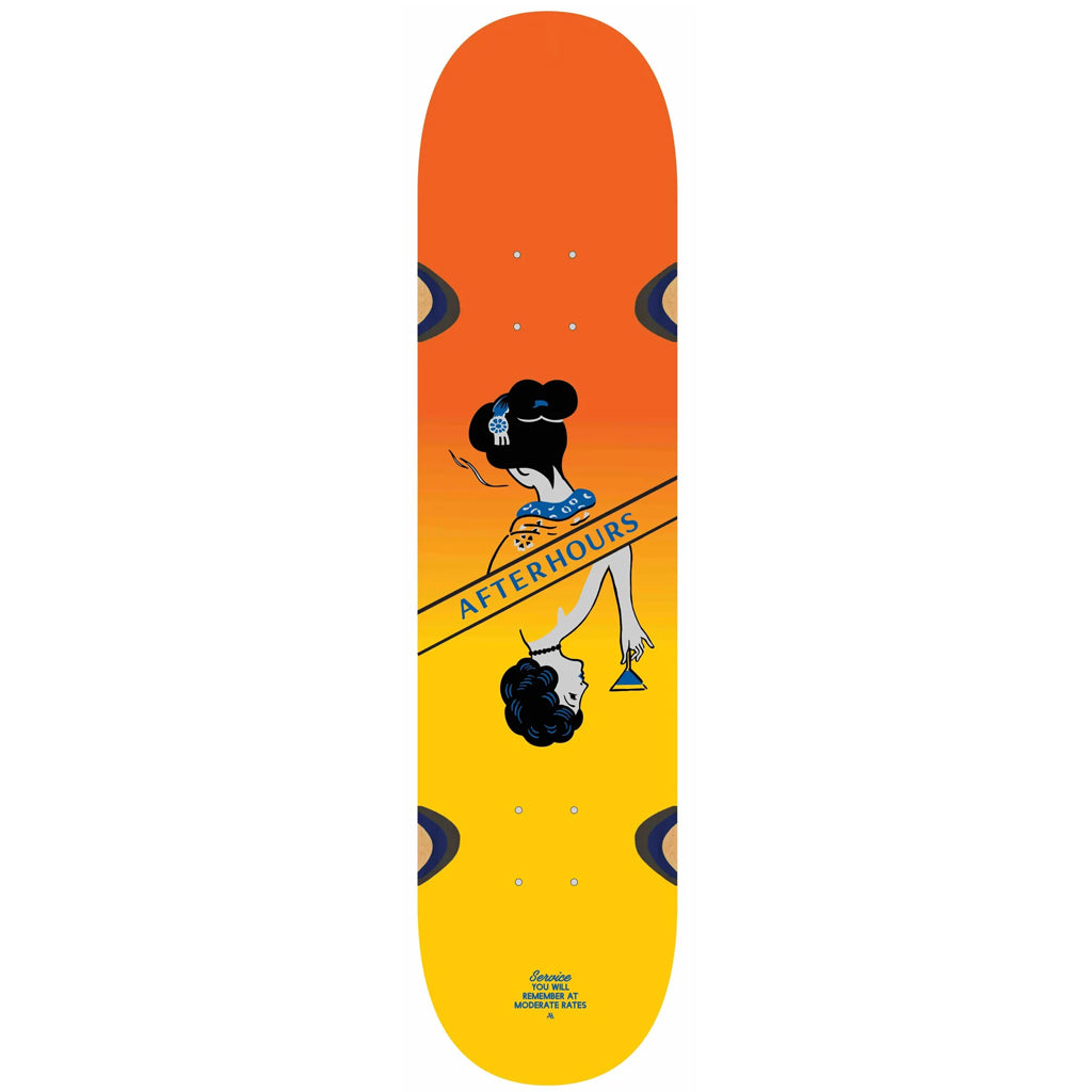 After Hours Geisha Skatebaord Deck 8.25" | Free Aotearoa NZ shipping over $100* when you order skateboard decks online with Pavement Skate Store.