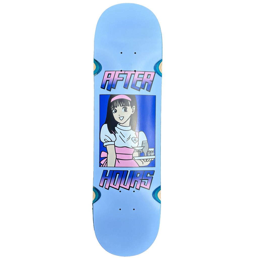 After Hours Hooked Up Skateboard Deck 8.75" | Free Aotearoa shipping on skateboard orders over $100* when you shop online with Pavement Skate Store.