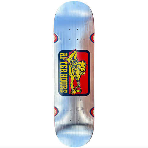 After Hours Slingshot Skateboard Deck 8.5" | Free Aotearoa shipping on skateboard orders over $100* when you shop online with Pavement Skate Store.