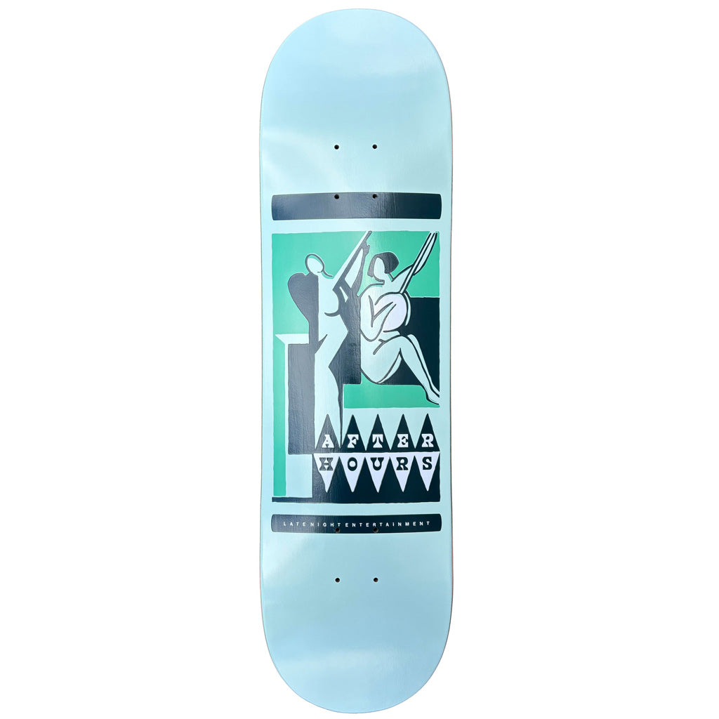 After Hours Strings Skateboard Deck 8.375" | Free Aotearoa shipping on skateboard orders over $100* when you shop online with Pavement Skate Store.