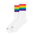American Socks Rainbow Pride Mid | Shop American Socks online with Pavement Skate Store and enjoy free Aotearoa shipping on orders over $100*!