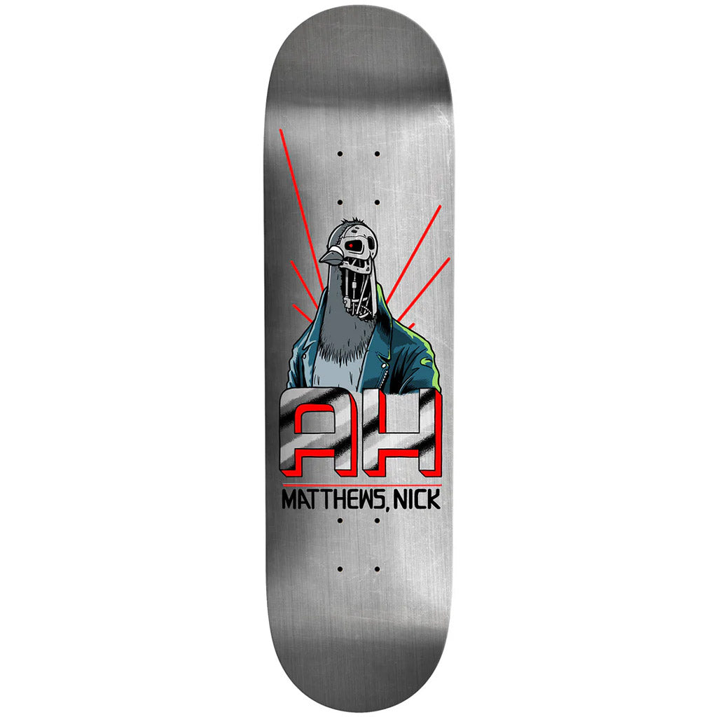 Anti Hero Nick Matthews The Pigeonator Skateboard Deck 8.25" | Free Aotearoa NZ shipping on your skateboard deck order over $100* with Pavement Skate Store!