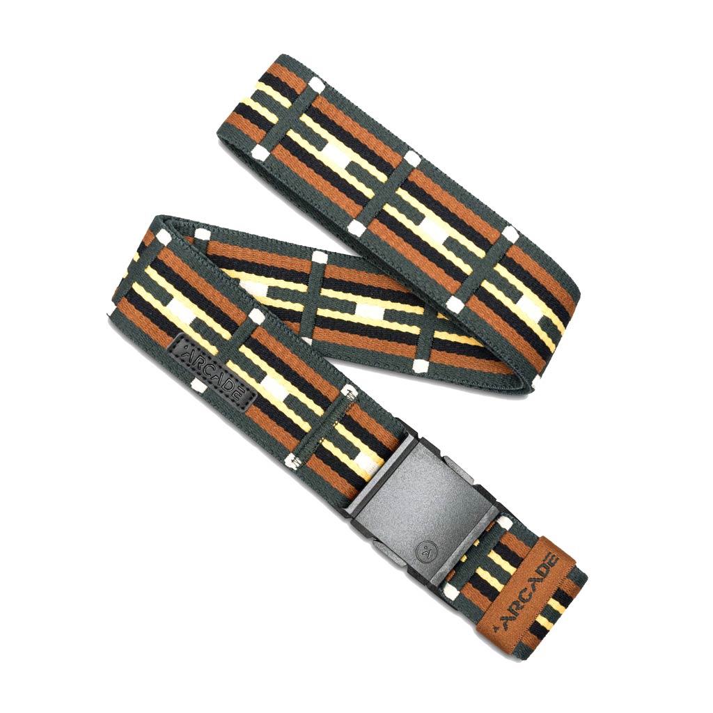 Arcade X Vernan Kee Keyah Belt - Jalapeno Bay | Shop belts online with Pavement Skate Store and enjoy free Aotearoa NZ shipping on your order over $100*!