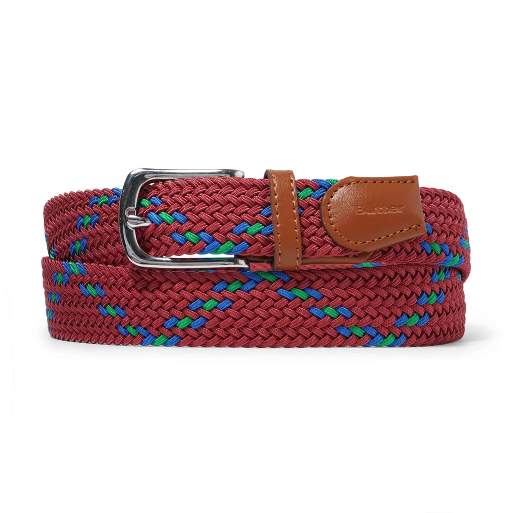 Check out the Butter Goods Braided Belt in Port from Pavement Skate Shop! Order online and get free shipping on orders over $100*