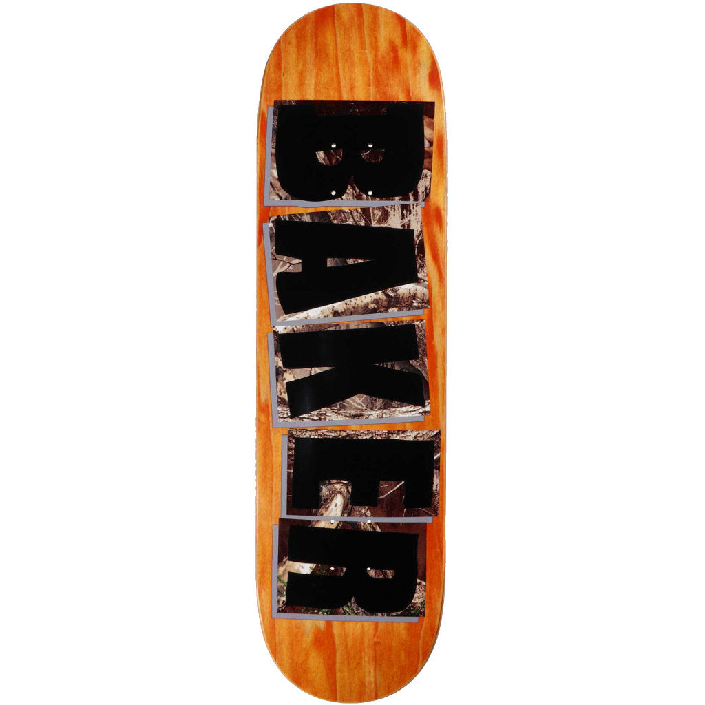 Baker Riley Hawk Big Buck Brand Logo 8.5" Deck | Shop skateboard decks online with Pavement Skate Store! Free Aotearoa NZ shipping over $100*