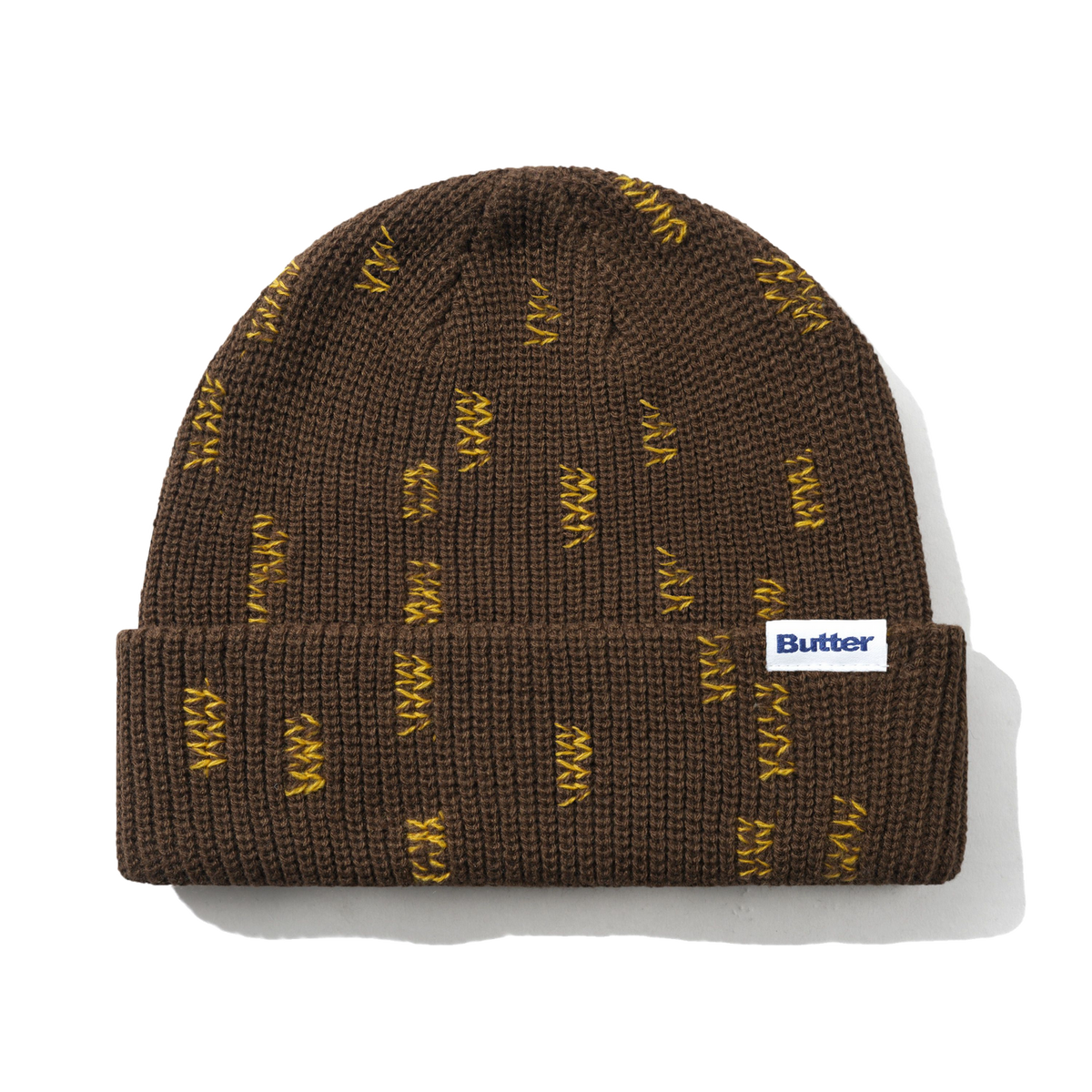 Butter Goods Base Beanie - Brown | Shop Butter Goods clothing online with Pavement Skate Store with free Aotearoa NZ shipping over $100*!