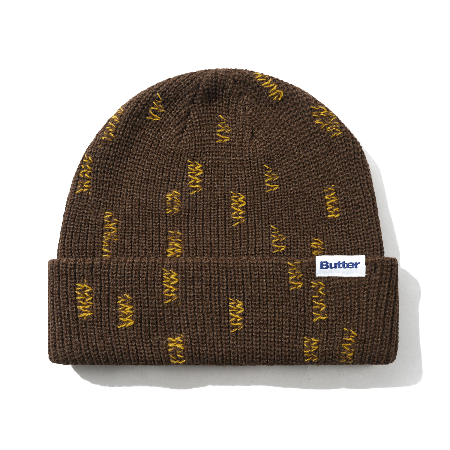 Butter Goods Base Beanie - Brown | Shop Butter Goods clothing online with Pavement Skate Store with free Aotearoa NZ shipping over $100*!