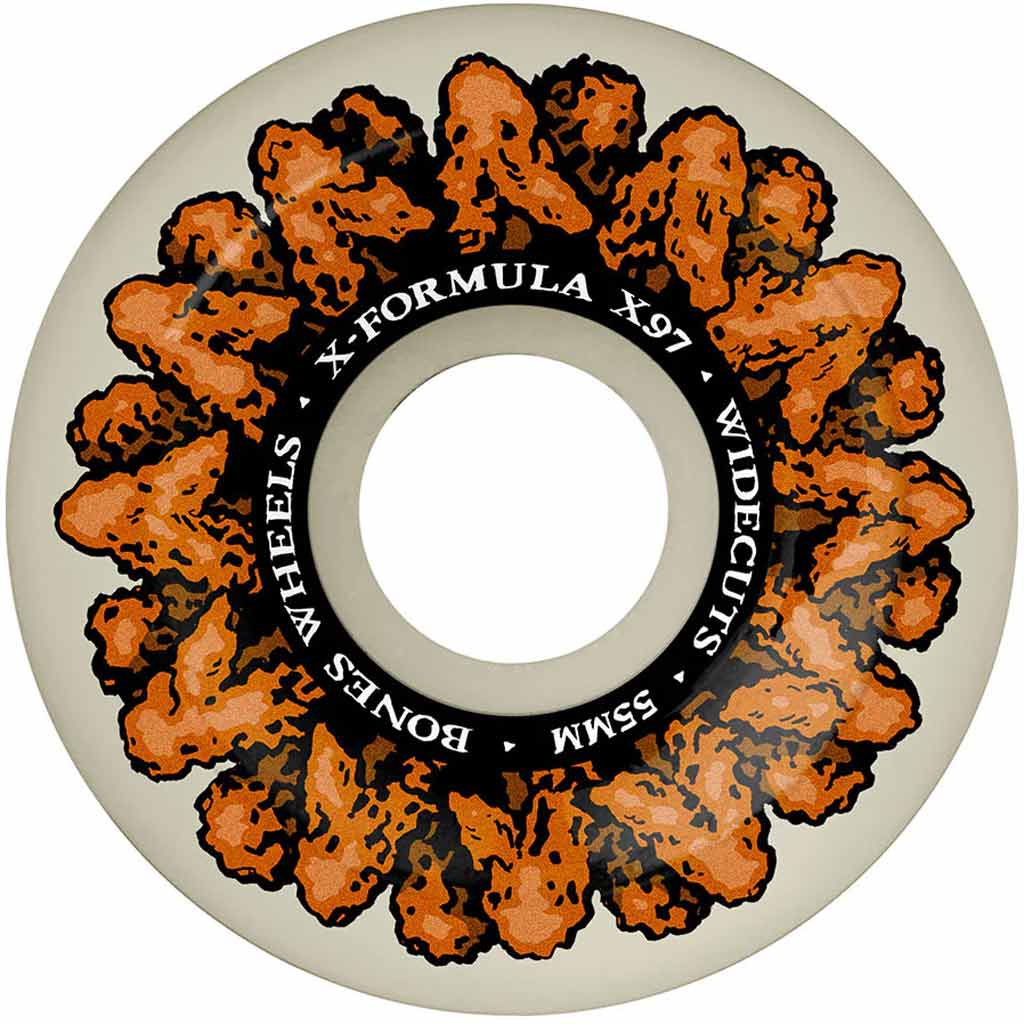 Bones X-Formula Wingin It Widecut V6 - 97A 55mm Wheels | Shop skateboard wheels online with Pavement Skate Store with free Aotearoa NZ shipping over $100*!