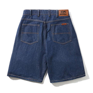 Butter Goods Baggy Denim Shorts - Dark Indigo | Shop Butter Goods online with Pavement Skate Store and enjoy free Aotearoa shipping on orders over $100*!