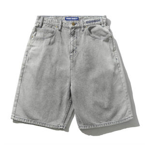 Butter Goods Bronco Denim Shorts - Washed Grey | Shop Butter Goods online with Pavement Skate Store and enjoy free Aotearoa shipping on orders over $100*!