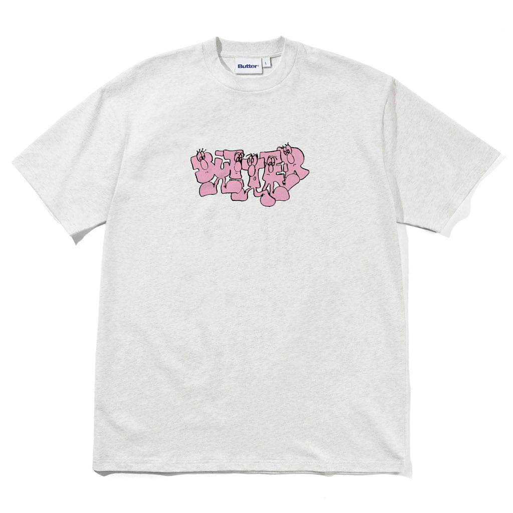 Butter Goods Character Tee in Ash | Shop all new Butter Goods online with Pavement with free Aotearoa shipping on orders over $100*