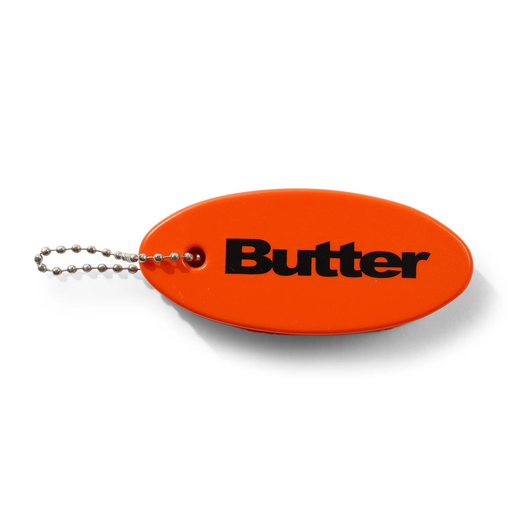 Butter Goods Floating Key Chain in Orange | Shop all new Butter Goods online with Pavement with free Aotearoa shipping on orders over $100*