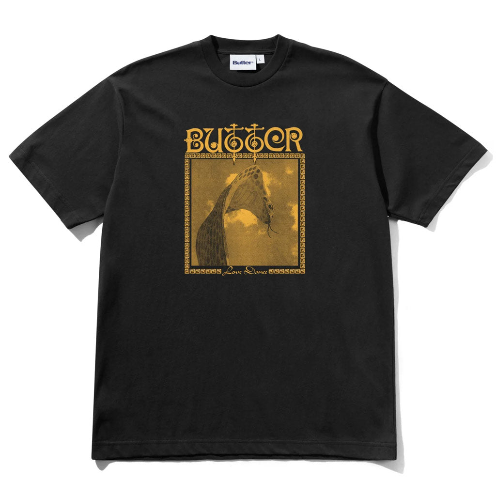 Butter Goods Love Dance Tee in Black | Free Aotearoa NZ shipping on orders over $100* when you shop Butter Goods online with Pavement Skate Store!