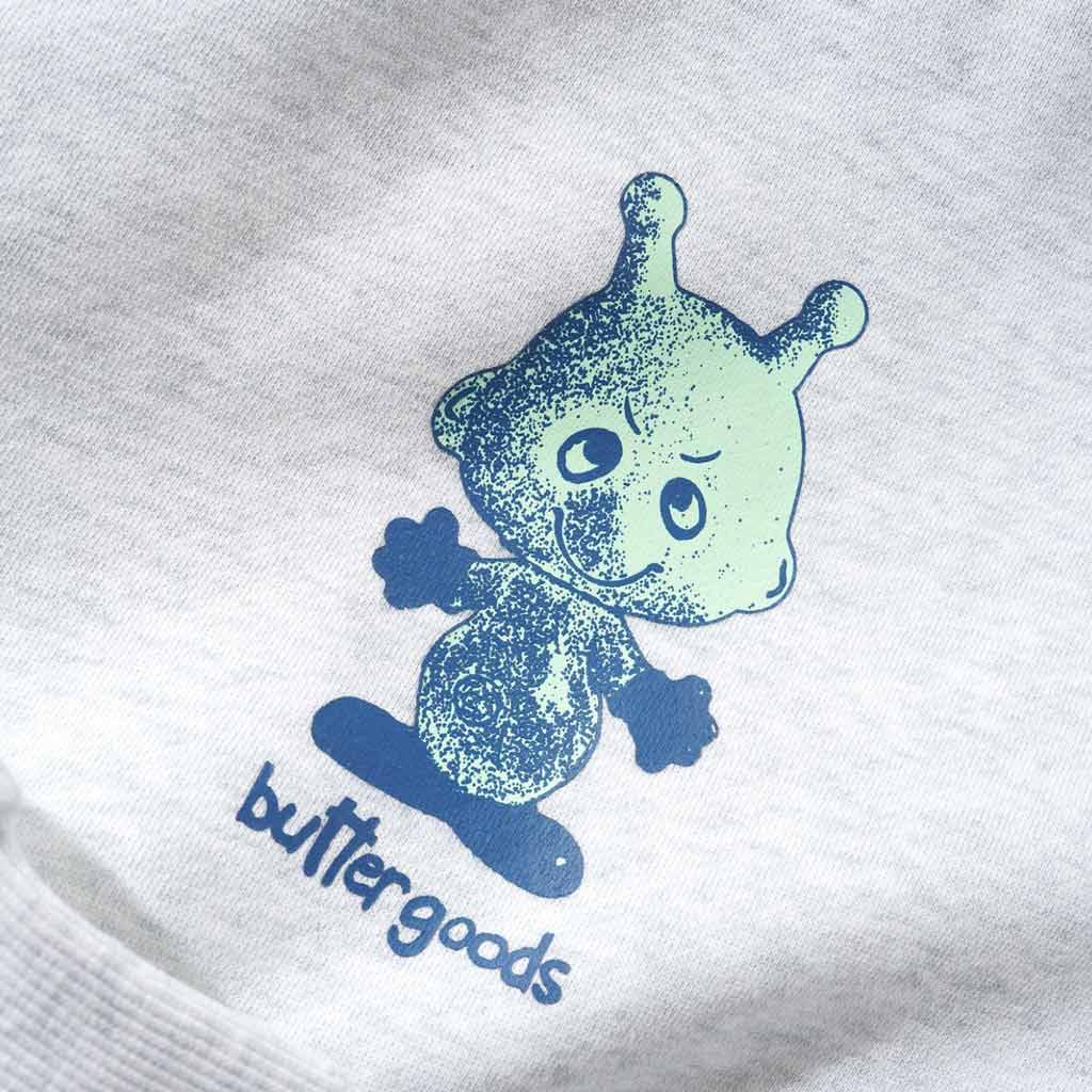 Butter Goods Newcomer Hoody in Ash | Free Aotearoa NZ shipping on orders over $100* when you shop Butter Goods online with Pavement Skate Store!