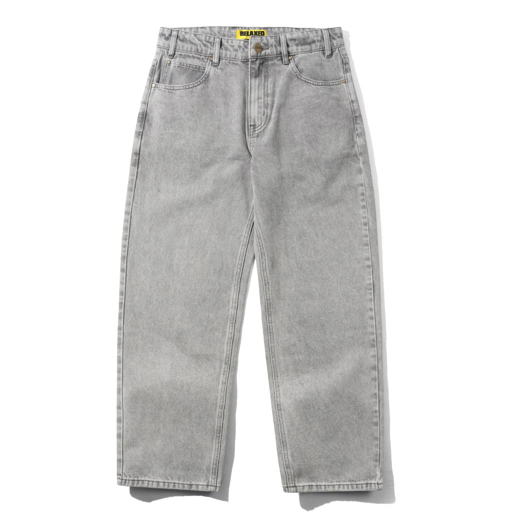 Butter Goods Racer Denim Jeans in Grey Wash | Shop all new Butter Goods online with Pavement with free Aotearoa shipping on orders over $100*