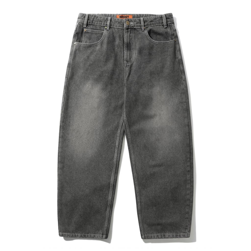 Butter Goods Roach Denim Jeans - Black Wash | Shop Butter Goods online with Pavement Skate Store and enjoy free Aotearoa shipping on orders over $100*!