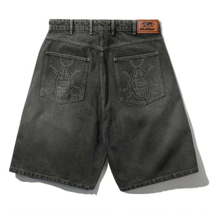 Butter Goods Roach Denim Shorts - Black Wash| Shop Butter Goods online with Pavement Skate Store and enjoy free Aotearoa shipping on orders over $100*!