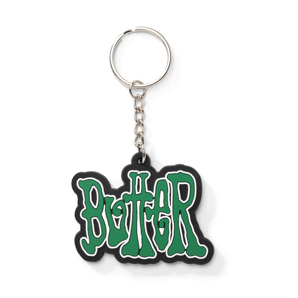 Butter Goods Tour Rubber Key Chain - Green/White. 3D Rubber keychain with metal key loop Size: O/S. Shop premium streetwear and accessories from Butter Goods with Pavement  online. Free, fast NZ shipping over $150. Same day delivery Ōtepoti / Dunedin before 3.