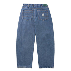 Butter Goods Wide Cut Denim Jeans in Mid Blue | Shop all new Butter Goods online with Pavement with free Aotearoa shipping on orders over $100*