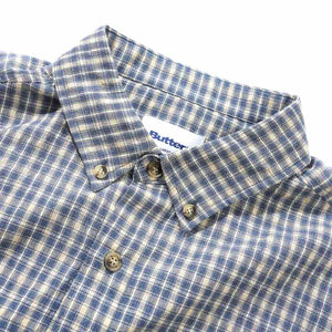 Butter Goods Witness S/S Shirt - Navy | Shop Butter Goods online with Pavement Skate Store and enjoy free Aotearoa shipping on orders over $100*!