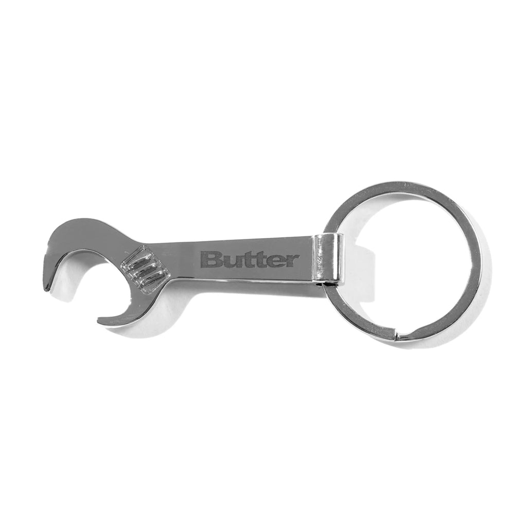 Butter Goods Workshop Keychain Silver | Free Aotearoa NZ shipping on orders over $100* when you shop Butter Goods online with Pavement Skate Store!