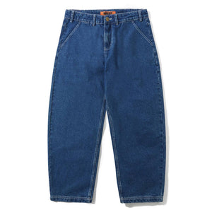 Butter Goods Scribble Denim Jeans Mid Blue - | Free Aotearoa NZ shipping over $100* when you order your Butter Goods clothing online with Pavement Skate Store.