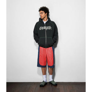 Butter Goods Drummer Zip-Thru Hood - Washed Navy | Shop Butter Goods clothing online with Pavement Skate Store with free Aotearoa NZ shipping over $100*!