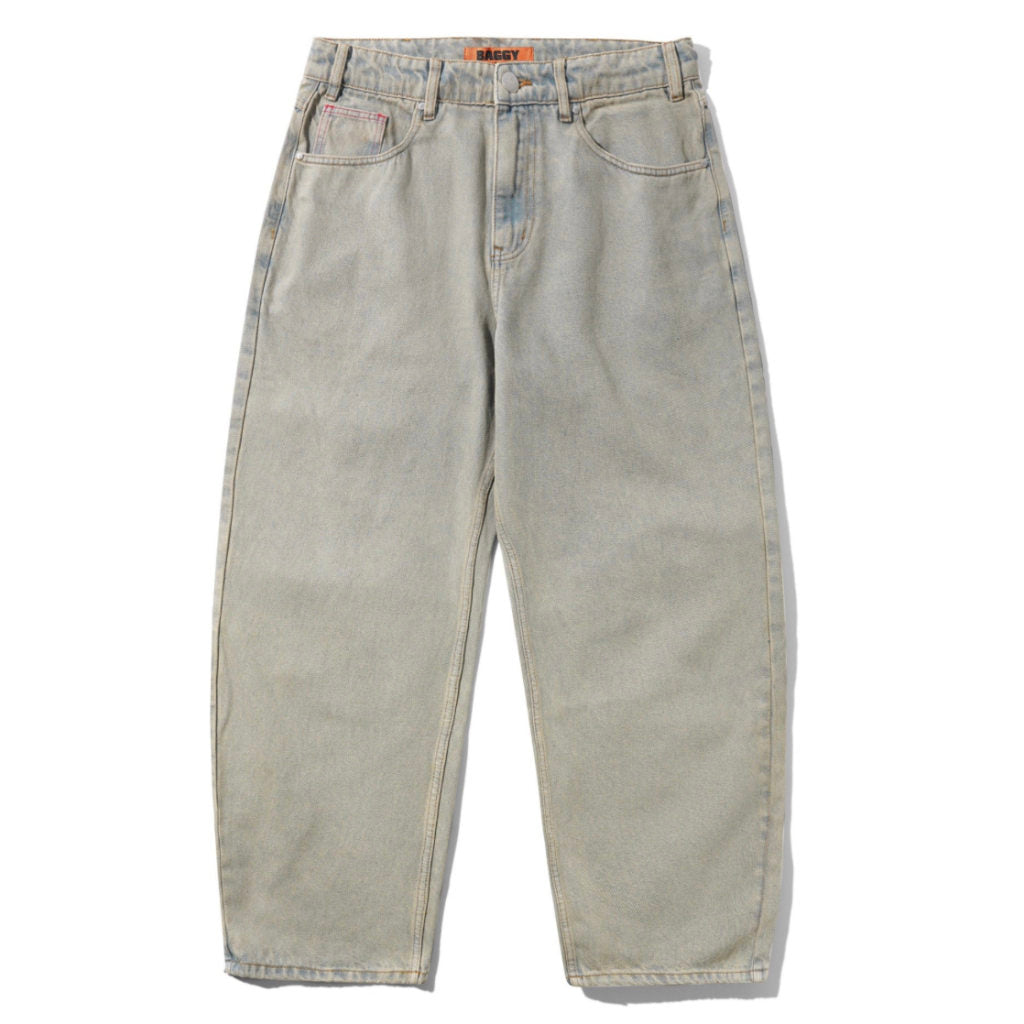 Butter Goods Garage Denim Jeans in Sunfade Blue | Shop Butter Goods clothing online with Pavement Skate Store with free Aotearoa NZ shipping over $100*