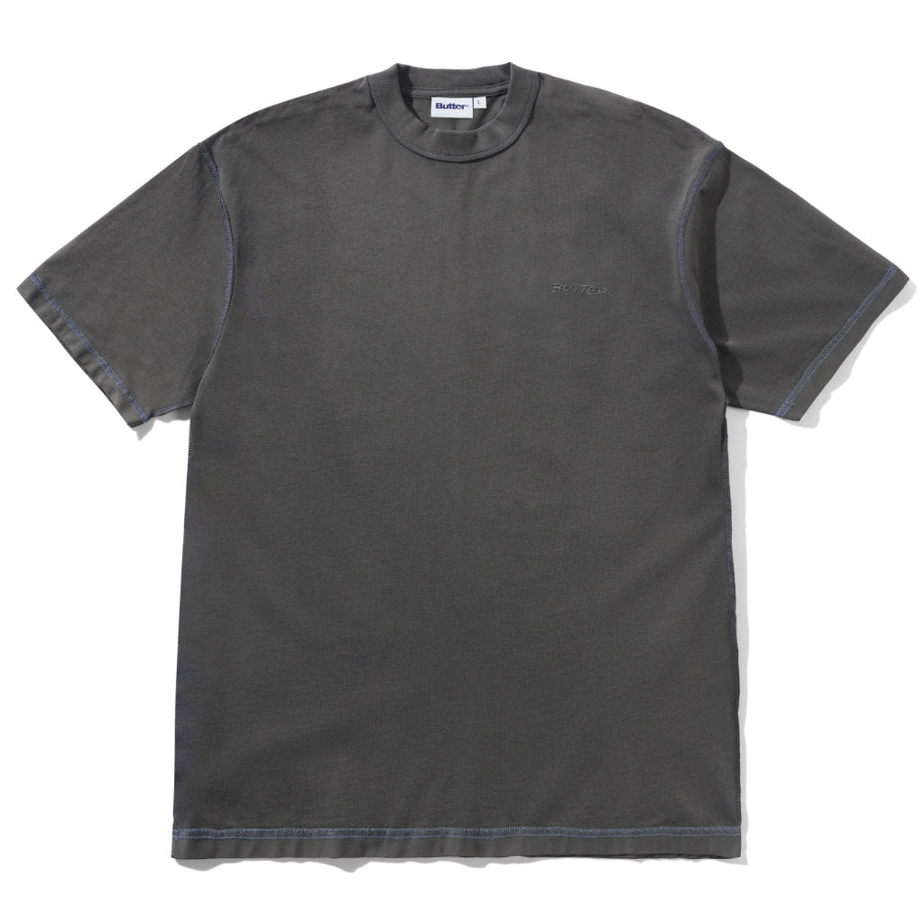 Butter Goods Inside Out Tee in Washed Black | Shop Butter Goods clothing online with Pavement Skate Store with free Aotearoa NZ shipping over $100*!