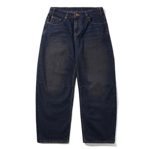 Butter Goods Wide Cut Denim Jeans in Tinted Dark Indigo | Shop Butter Goods clothing online with Pavement Skate Store with free Aotearoa NZ shipping over $100*