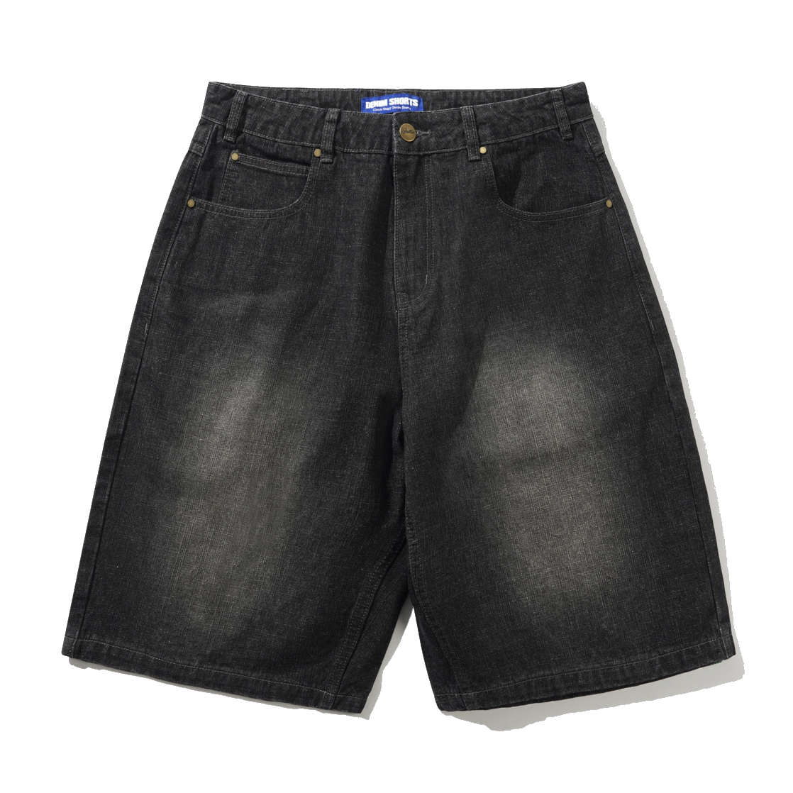 Butter Scorpion Stitch Denim Shorts in Slub Black | Shop Butter Goods clothing online with Pavement Skate Store with free Aotearoa NZ shipping over $100*