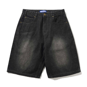 Butter Scorpion Stitch Denim Shorts in Slub Black | Shop Butter Goods clothing online with Pavement Skate Store with free Aotearoa NZ shipping over $100*