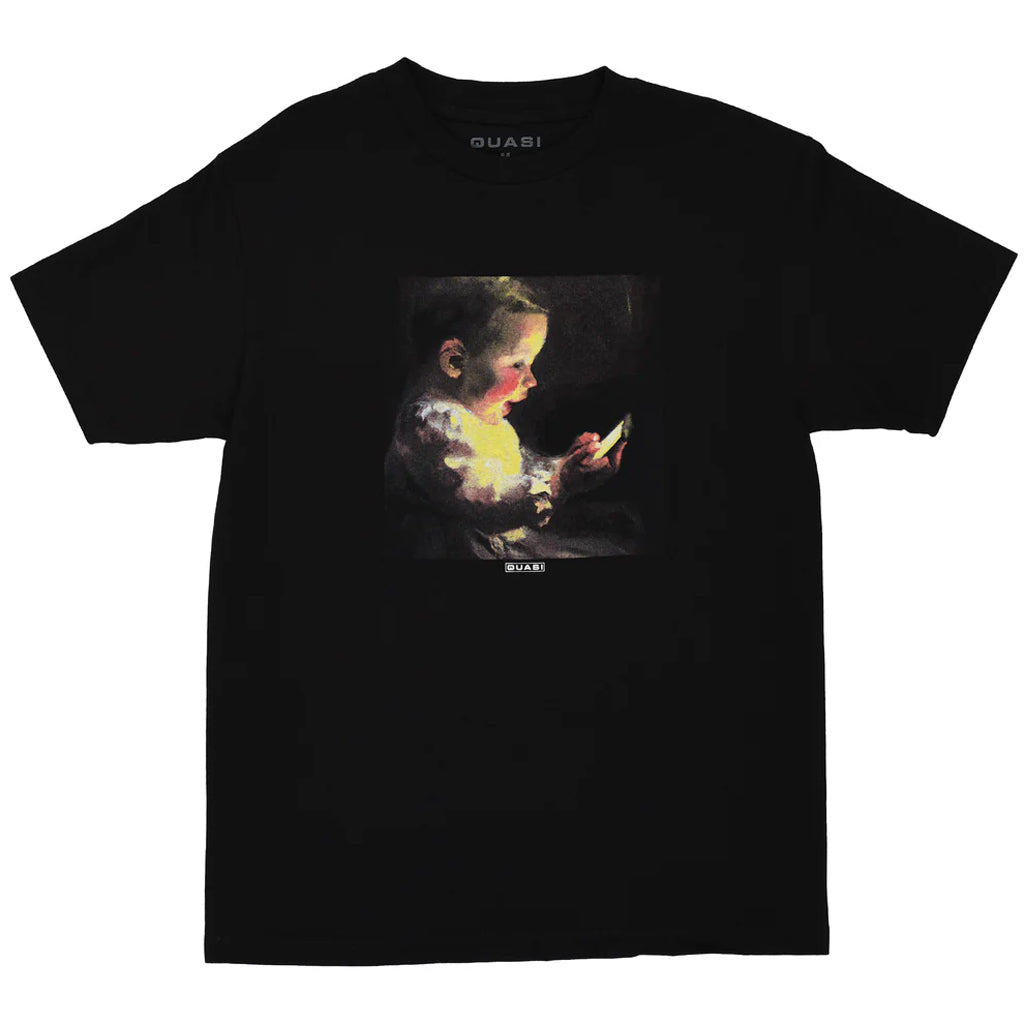 Quasi Child Care Tee - Black. Mid-weight Short Sleeve Tee. 100% Cotton. Shop Quasi skateboards and clothing online with Pavement, Dunedin's independent skate store. Enjoy free NZ shipping over $150 - Same day Dunedin delivery - Easy returns.