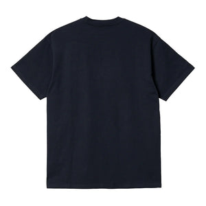 Carhartt WIP S/S Script Embroidery Tee - Atom Blue/White. The S/S Script Embroidery T-Shirt is made of lightweight cotton jersey in a loose fit. It is detailed with an embroidered Script Logo on the chest. Shop Carhartt WIP premium men's tees with free NZ shipping over $100. Pavement skate shop, Dunedin.