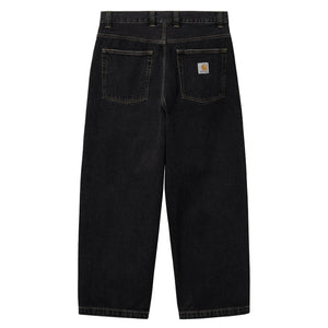 Carhartt WIP Brandon Pant in Black Stone Washed | Shop Carhartt WIP online with Pavement Skate Store and enjoy free Aoteraoa NZ shipping over $100*