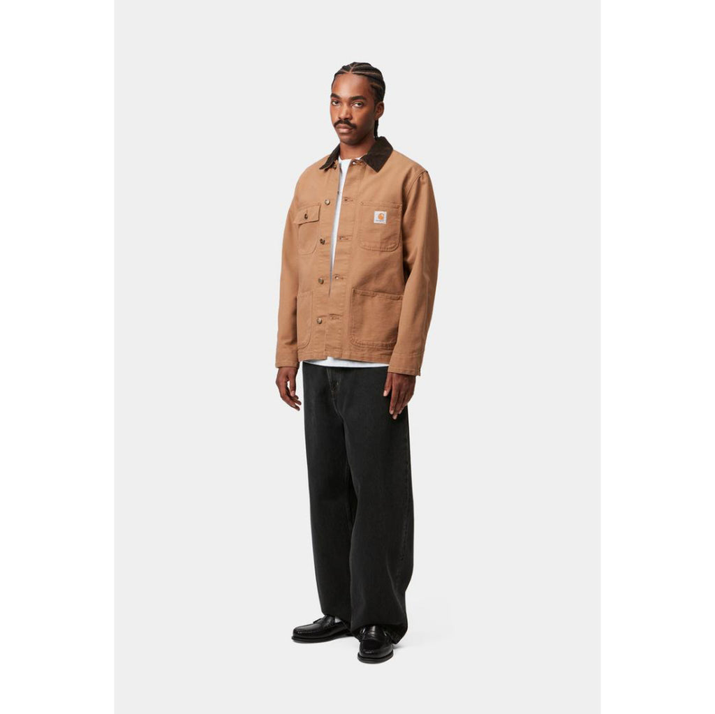 Carhartt WIP Brandon Pant in Black Stone Washed | Shop Carhartt WIP online with Pavement Skate Store and enjoy free Aoteraoa NZ shipping over $100*