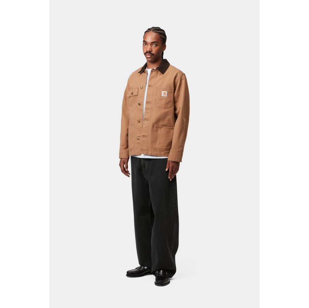 Carhartt WIP Brandon Pant in Black Stone Washed | Shop Carhartt WIP online with Pavement Skate Store and enjoy free Aoteraoa NZ shipping over $100*
