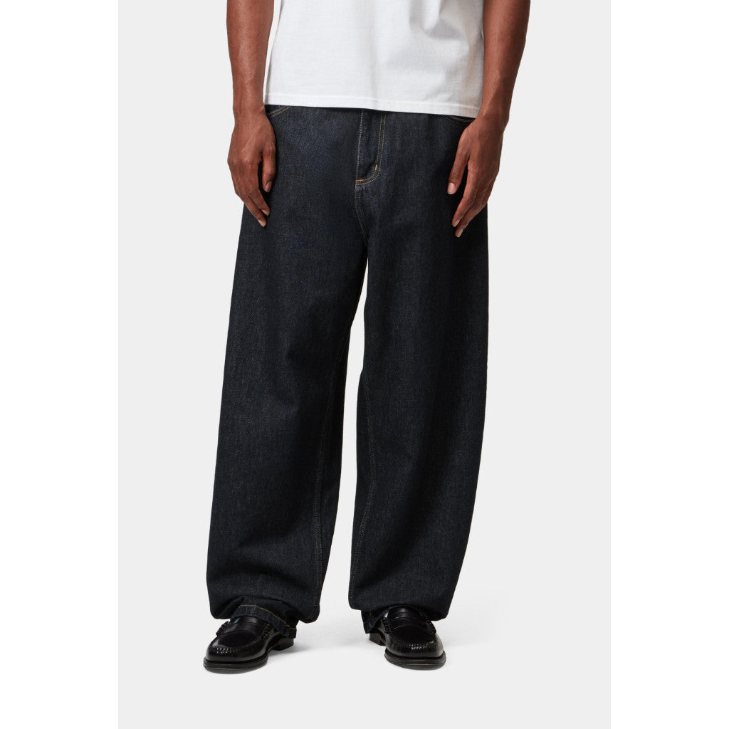 Carhartt WIP Brandon Pant in Blue Rinsed | Shop Carhartt WIP online with Pavement Skate Store and enjoy free Aoteraoa NZ shipping over $100*