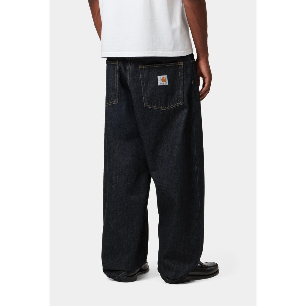 Carhartt WIP Brandon Pant in Blue Rinsed | Shop Carhartt WIP online with Pavement Skate Store and enjoy free Aoteraoa NZ shipping over $100*