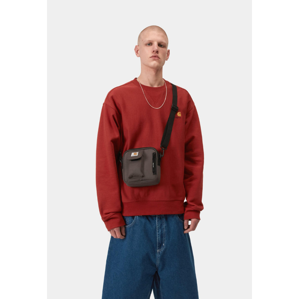 Carhartt WIP Essentials Bag in Shale | Shop Carhartt WIP online with Pavement Skate Store and enjoy free Aoteraoa NZ shipping over $100*