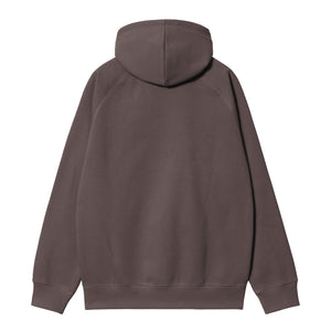 Carhartt WIP Hooded Chase Sweat in Shale/Gold | Shop Carhartt WIP online with Pavement Skate Store and enjoy free Aoteraoa NZ shipping over $100*