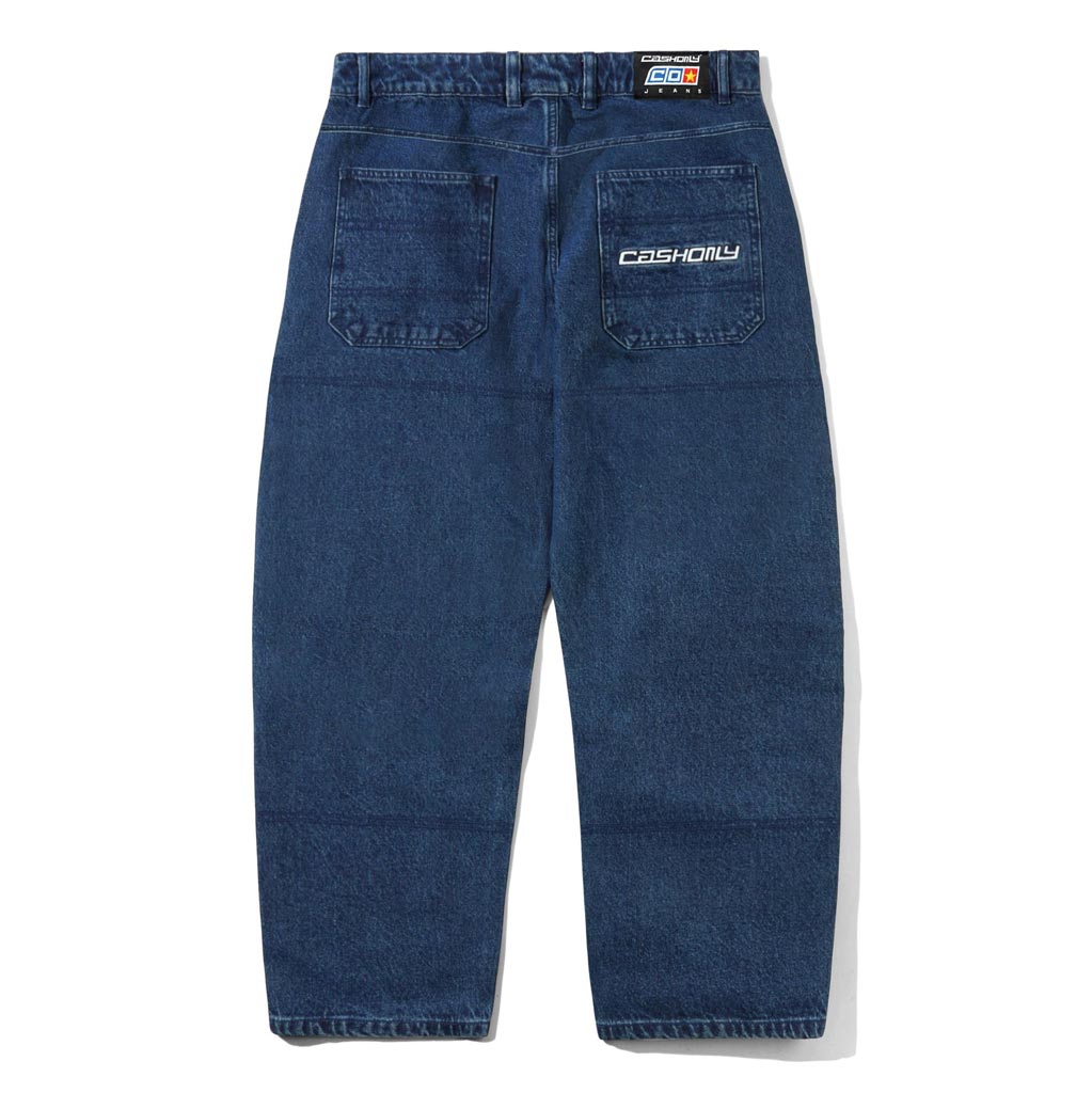 Csh Only Cash Only Aleka Denim Jeans - Washed Mid Blue | Pavement - Pavement NZ