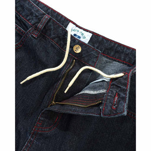 Cash Only Aleka Denim Jeans in Washed Streaky Denim | Shop Cash Only clothing online with Pavement Skate Store with free Aotearoa NZ shipping over $100*