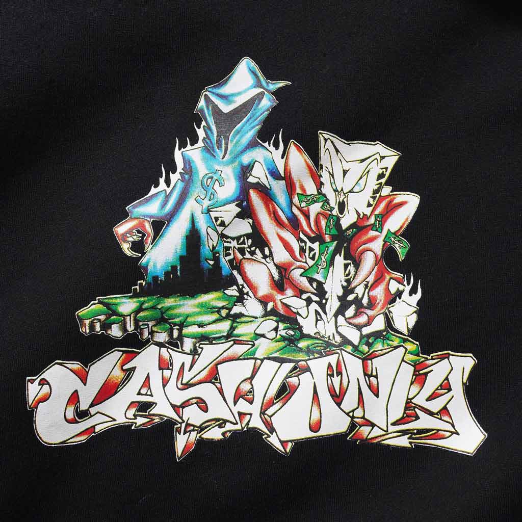 Cash Only Reaper Pullover Hoody in Black | Shop Cash Only clothing online with Pavement Skate Store with free Aotearoa NZ shipping over $100*