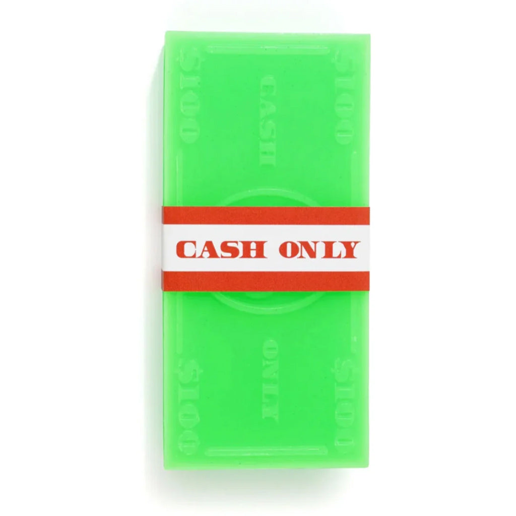 Cash Only Skate Wax - Green. Shop Cash Only online with Pavement Skate Store and receive free Aotearoa NZ shipping over $100*