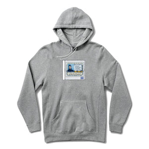 Color Bars X Ol' Dirty Bastard CD Hoody Heather Grey | Free Aotearoa shipping when you order online with Pavement Skate Store.